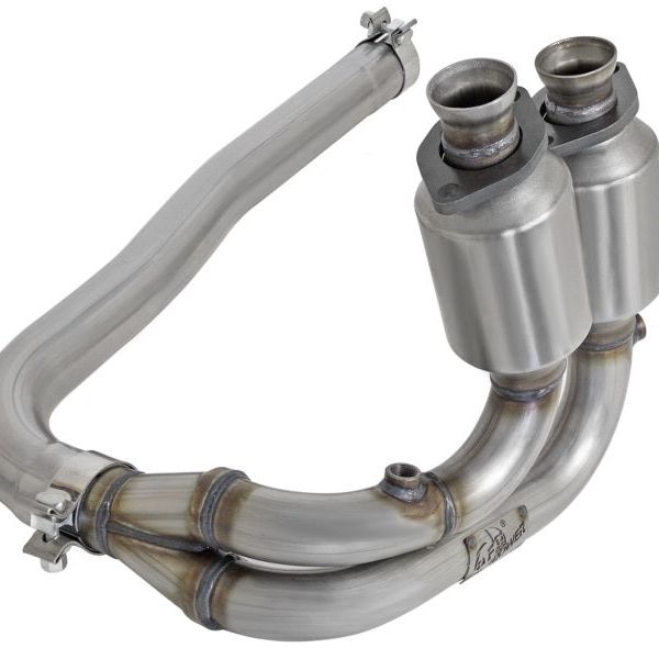 aFe Power Direct Fit Catalytic Converter Replacements Front 04-06 Jeep Wrangler (TJ/LJ) I6-4.0L - SMINKpower Performance Parts AFE47-48003 aFe