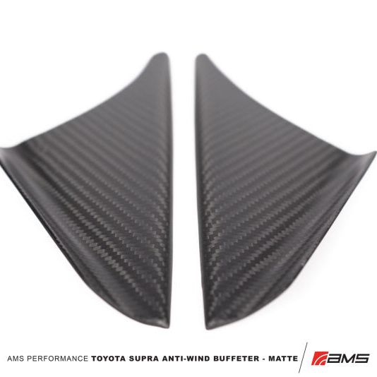 AMS Performance 2020+ Toyota GR Supra Anti-Wind Buffeting Kit - Matte Carbon - ams-performance-2020-toyota-gr-supra-anti-wind-buffeting-kit-matte-carbon