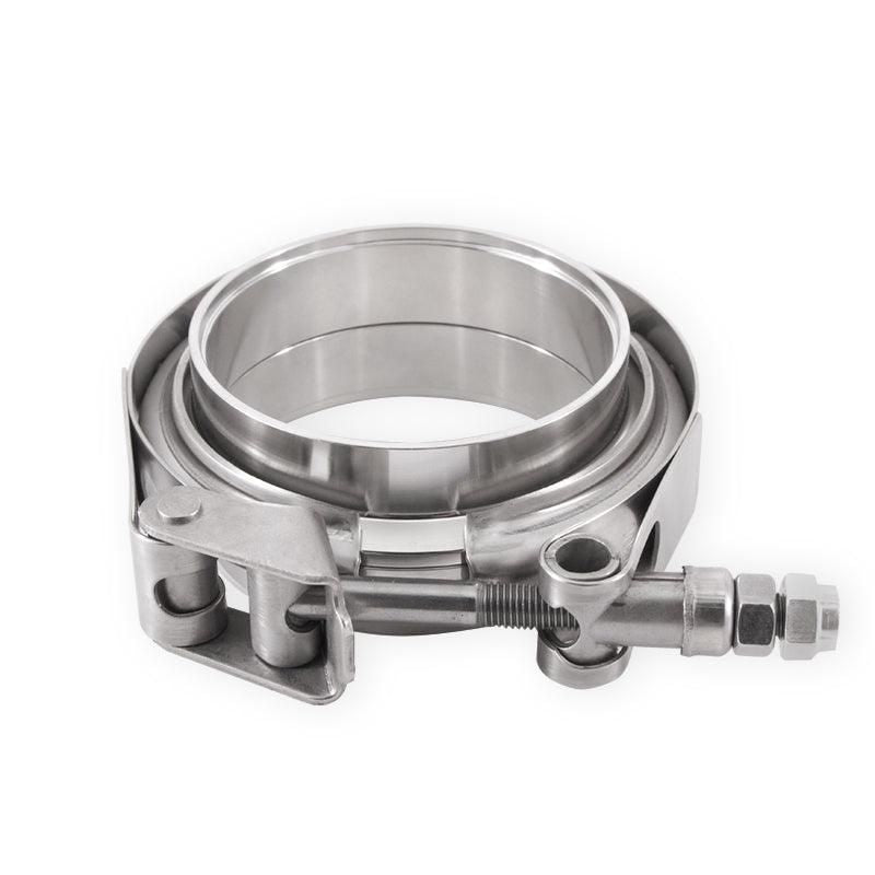 Mishimoto Stainless Steel V-Band Clamp 2in. (50.8mm) - SMINKpower Performance Parts MISMMCLAMP-VS-2 Mishimoto