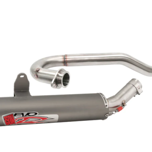 Big Gun 06-14 Honda TRX 450R EVO R Series Slip On Exhaust-Powersports Exhausts-Big Gun-BIG09-15502-SMINKpower Performance Parts