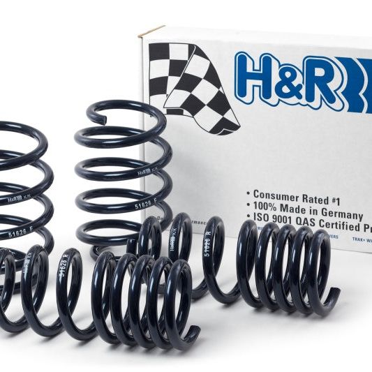 H&R 10-19 Ford Taurus SHO (AWD) V6 Turbo Sport Spring-Lowering Springs-H&R-HRS51626-SMINKpower Performance Parts