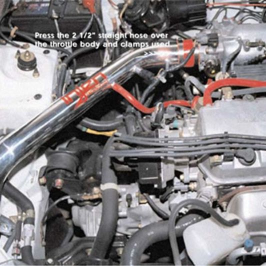 Injen 96-98 Civic Ex Hx EL (Canada) Black Cold Air Intake *Special Order* - SMINKpower Performance Parts INJRD1550BLK Injen