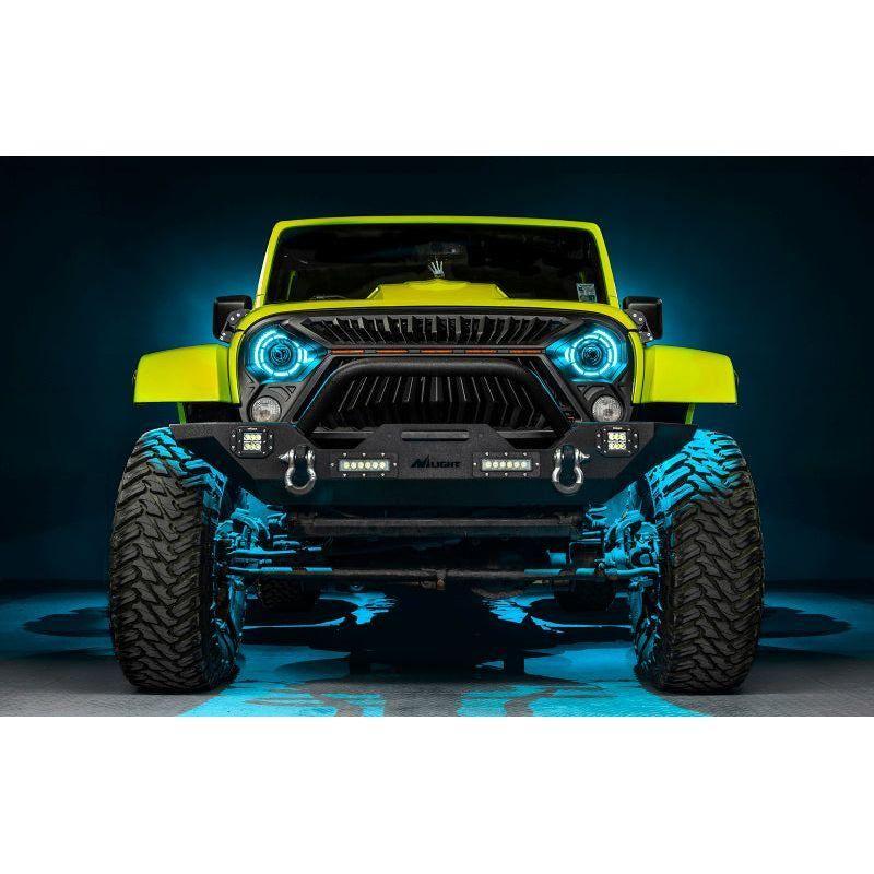 Oracle Oculus 7in ColorSHIFT Bi-LED Projector Headlights for Jeep Wrangler JK - SMINKpower Performance Parts ORL5876-335 ORACLE Lighting