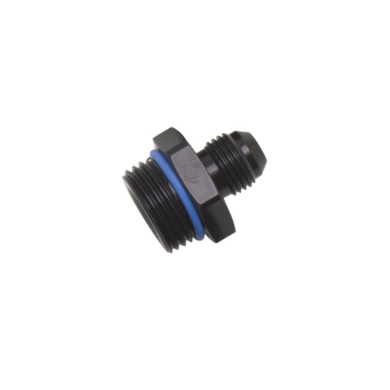 Russell Performance -10 AN Male Flare to -8 SAE Male Port Adapter Fitting - Black Anodized - SMINKpower Performance Parts RUS670940 Russell