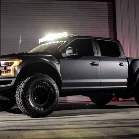 KC HiLiTES 17-18 Ford Raptor 57in. Pro6 Gravity LED 9-Light 180w Combo Beam Overhead Light Bar Sys-Light Bars & Cubes-KC HiLiTES-KCL91333-SMINKpower Performance Parts