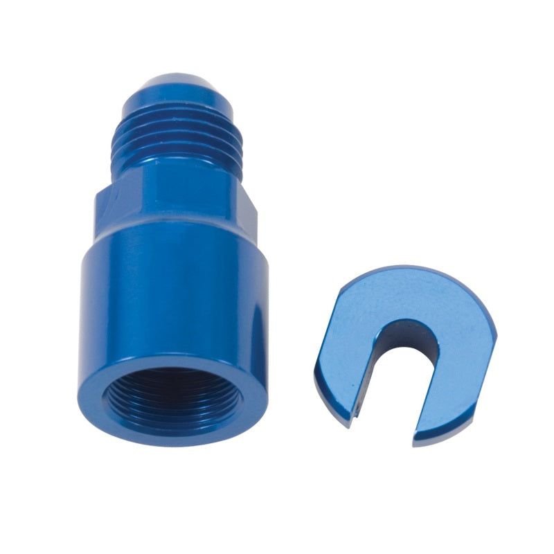 Russell Performance -6 AN Male to 3/8in SAE Quick-Disconnect Female (Blue Single) - SMINKpower Performance Parts RUS644120 Russell
