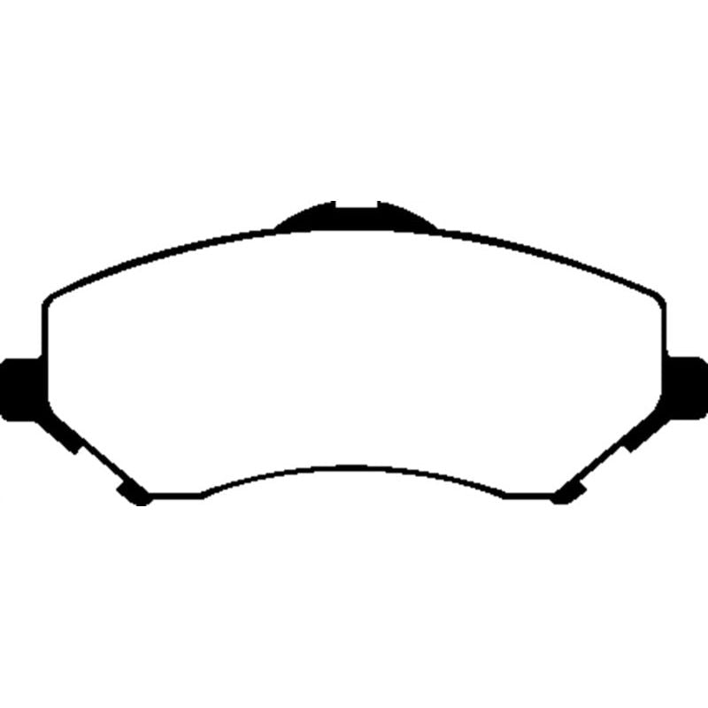 EBC 08-11 Chrysler Town & Country 3.3 Greenstuff Front Brake Pads-Brake Pads - Performance-EBC-EBCDP61798-SMINKpower Performance Parts