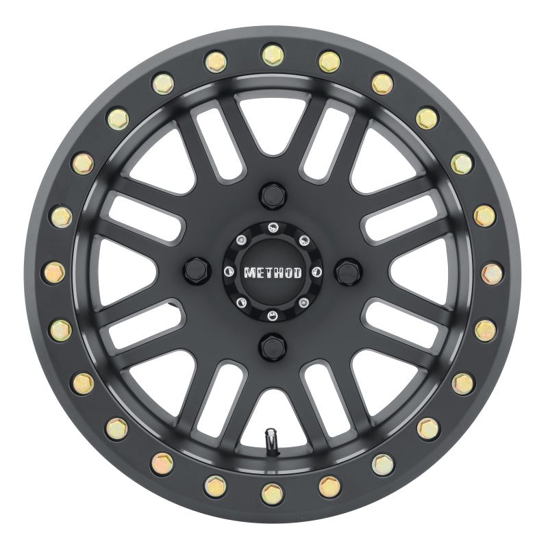 Method MR406 UTV Beadlock 15x10 / 5+5/0mm Offset / 4x136 / 106mm CB Matte Black Wheel-Wheels - Cast-Method Wheels-MRWMR40651047555B-SMINKpower Performance Parts