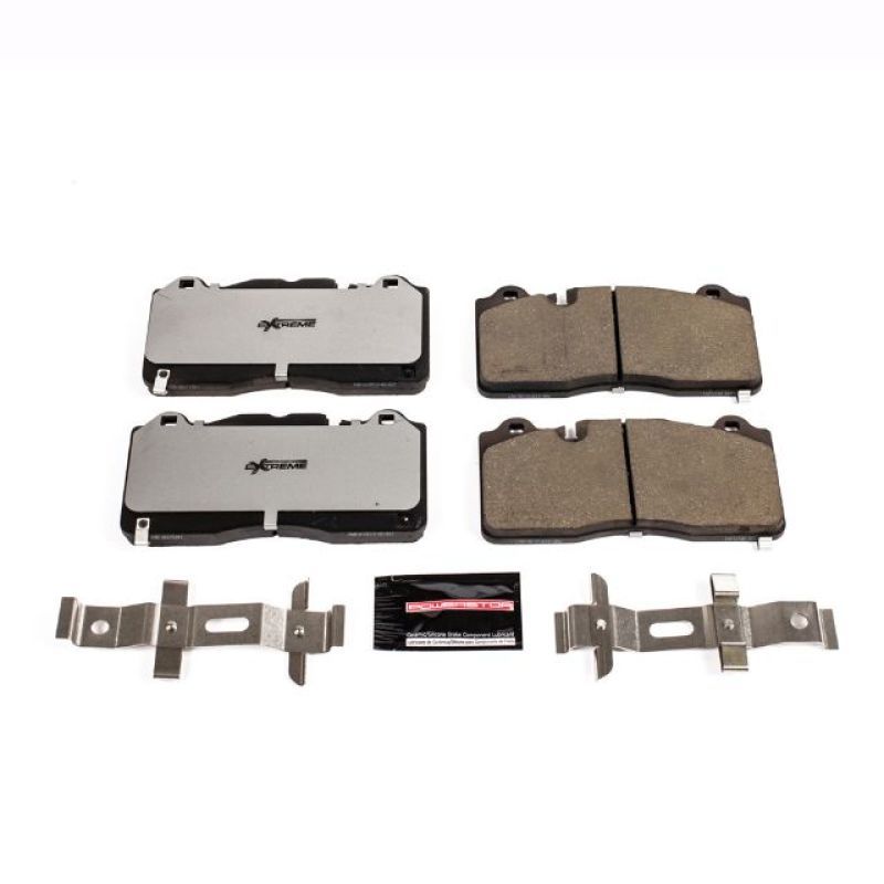 Power Stop 16-19 Cadillac CTS Front Z26 Extreme Street Brake Pads w/Hardware-Brake Pads - Performance-PowerStop-PSBZ26-1835-SMINKpower Performance Parts