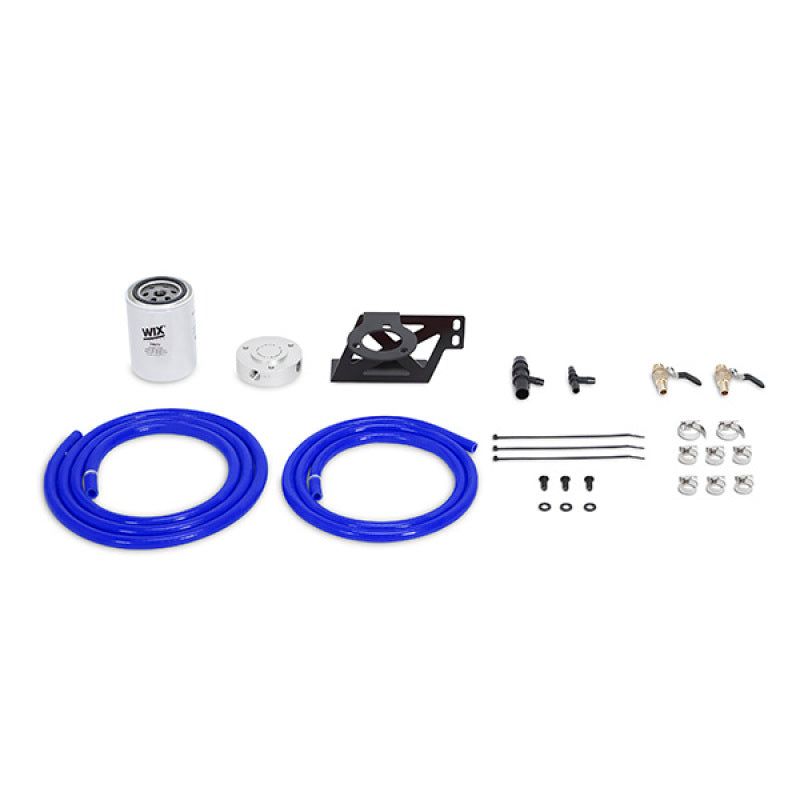 Mishimoto 08-10 Ford 6.4L Powerstroke Coolant Filtration Kit - Blue-Coolant Filters-Mishimoto-MISMMCFK-F2D-08BL-SMINKpower Performance Parts
