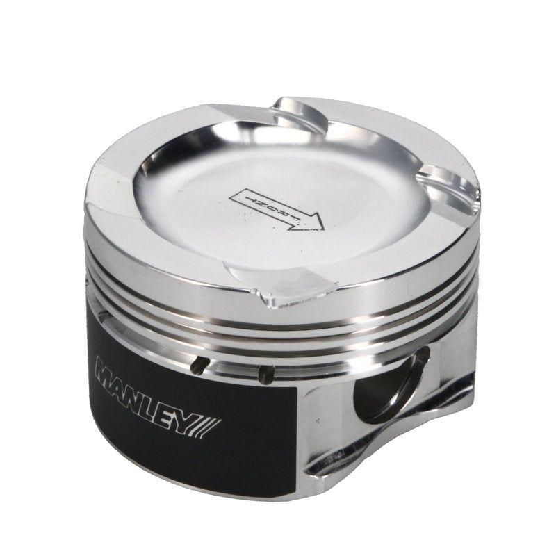 Manley BMW N54B30 32cc Platinum Series Dish Piston Set - 84.5mm Bore-Piston Sets - Forged - 6cyl-Manley Performance-MAN646005C-6-SMINKpower Performance Parts