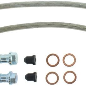 StopTech 07-08 Audi RS4 Rear Stainless Steel Brake Line Kit-Brake Line Kits-Stoptech-STO950.33508-SMINKpower Performance Parts