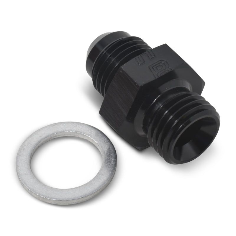 Russell Performance -6 AN Flare to 14mm x 1.5 Metric Thread Adapter (Black ) - SMINKpower Performance Parts RUS670523 Russell