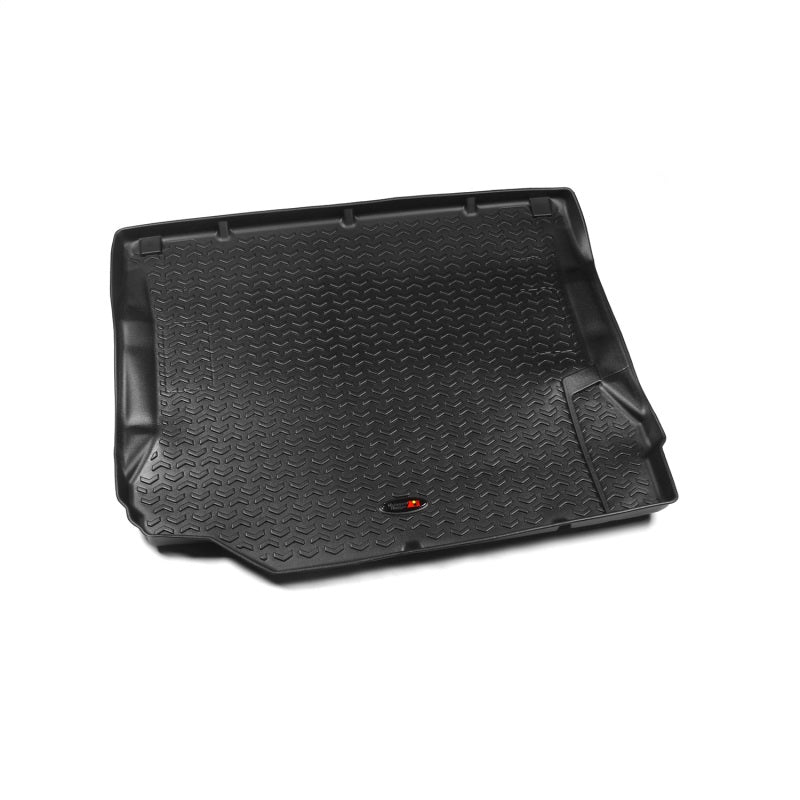 Rugged Ridge Floor Liner Cargo Black 2007-2010 Jeep Wrangler Unlimited JK 4 Dr-Floor Mats - Rubber-Rugged Ridge-RUG12975.01-SMINKpower Performance Parts