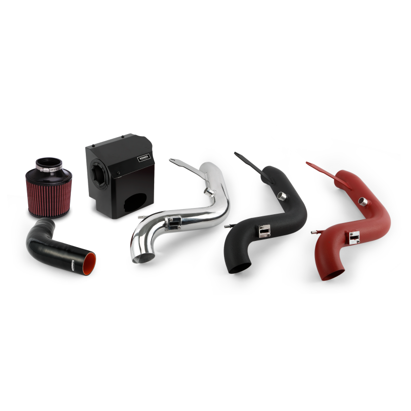 Mishimoto 14-15 Ford Fiesta ST 1.6L Performance Air Intake Kit - Wrinkle Red-Cold Air Intakes-Mishimoto-MISMMAI-FIST-14WRD-SMINKpower Performance Parts