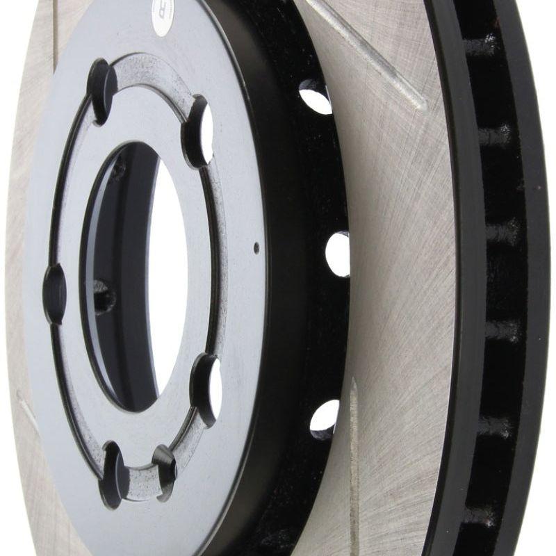 StopTech Power Slot 04-06 Audi TT Quattro / 04 VW Golf R32 Right Rear Slotted Rotor-Brake Rotors - Slotted-Stoptech-STO126.33069SR-SMINKpower Performance Parts