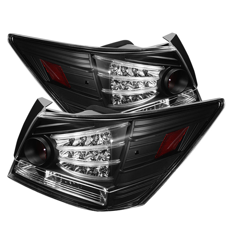 Spyder Honda Accord 08-12 4DR LED Tail Lights Black ALT-YD-HA08-4D-LED-BK-Tail Lights-SPYDER-SPY5032621-SMINKpower Performance Parts