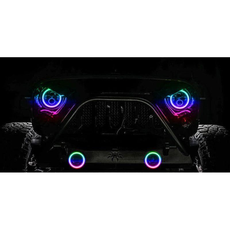 Oracle Jeep Wrangler JK/JL/JT High Performance W LED Fog Lights - ColorSHIFT w/o Controller - SMINKpower Performance Parts ORL5846-334 ORACLE Lighting