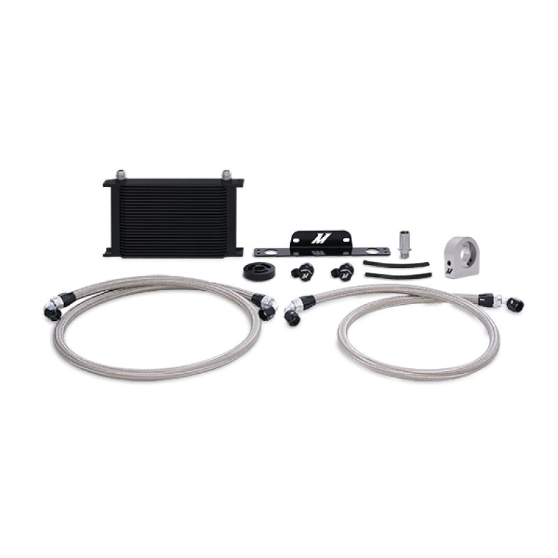 Mishimoto 10-15 Chevrolet Camaro SS Oil Cooler Kit (Non-Thermostatic) - Black-Oil Coolers-Mishimoto-MISMMOC-CSS-10BK-SMINKpower Performance Parts