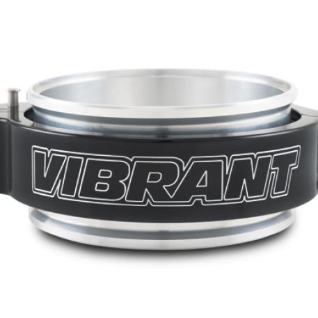 Vibrant 4in O.D. Aluminized HD 2.0 Clamp Assembly - Anodized Black - SMINKpower Performance Parts VIB32518 Vibrant