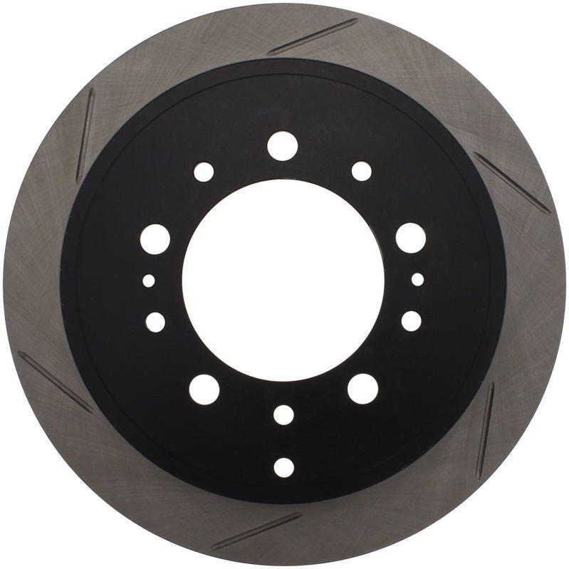 StopTech Power Slot 08-09 Lexus LX450/470/570 / 07-09 Toyota Tundra Slotted Right Rear Rotor-Brake Rotors - Slotted-Stoptech-STO126.44157SR-SMINKpower Performance Parts