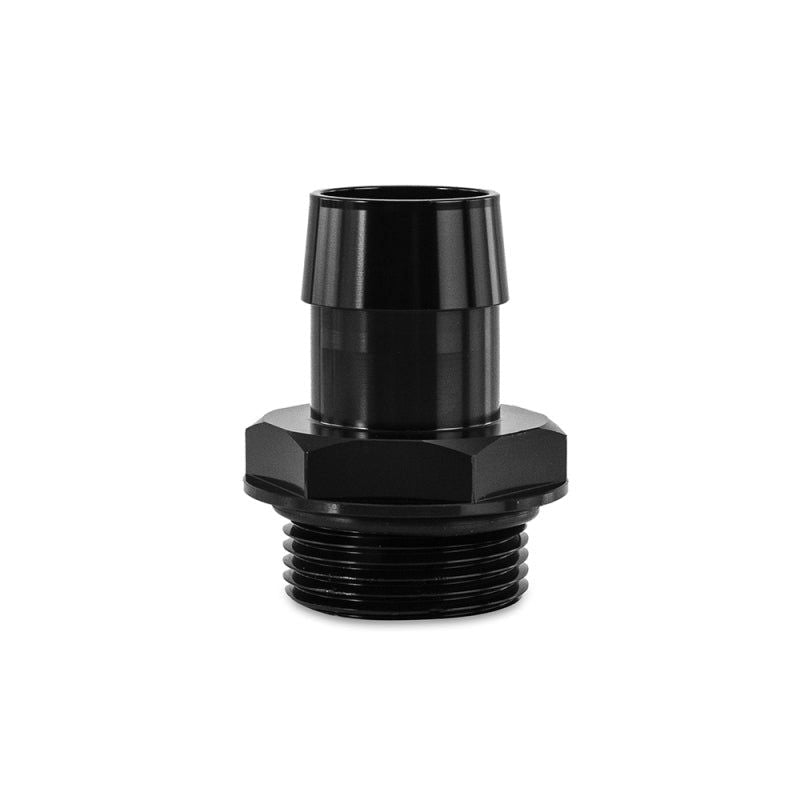 Mishimoto -16ORB to 1in. Hose Barb Aluminum Fitting - Black-Fittings-Mishimoto-MISMMFT-16ORB-1BK-SMINKpower Performance Parts