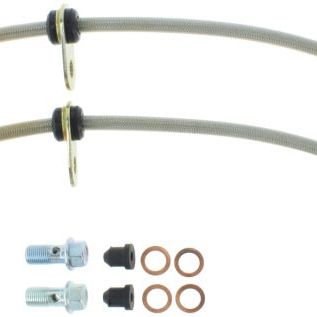 StopTech Stainless Steel Front Brake Lines 98-07 Toyota Land Cruiser-Brake Line Kits-Stoptech-STO950.44010-SMINKpower Performance Parts