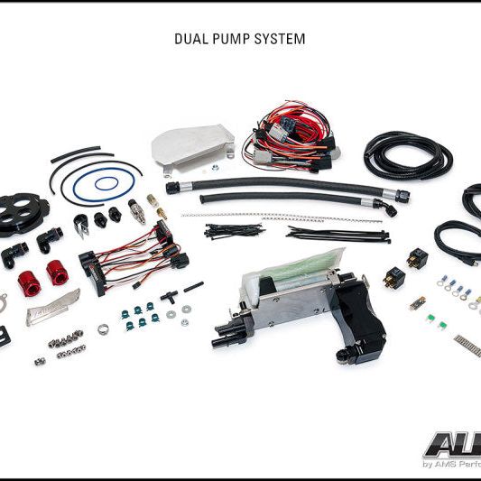 AMS Performance 2009+ Nissan GT-R R35 Omega Fuel System - Dual Pumps - SMINKpower Performance Parts AMSALP.07.07.0010-2 AMS