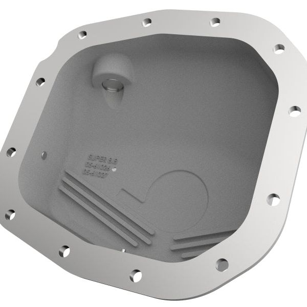 aFe Street Series Rear Differential Cover Raw w/ Fins 15-19 Ford F-150 (w/ Super 8.8 Rear Axles) - SMINKpower Performance Parts AFE46-71180A aFe
