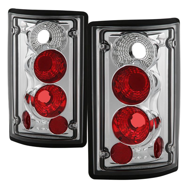 Spyder Ford Excursion 00-06/Econoline 150/250/350/450/550 95-06 Euro Tail Lights Chrm ALT-YD-FEC00-C-Tail Lights-SPYDER-SPY5002921-SMINKpower Performance Parts