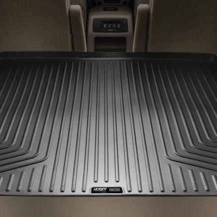 Husky Liners 10-12 Toyota 4Runner WeatherBeater Black Rear Cargo Liner (Folded 3rd Row)-Floor Mats - Rubber-Husky Liners-HSL25741-SMINKpower Performance Parts