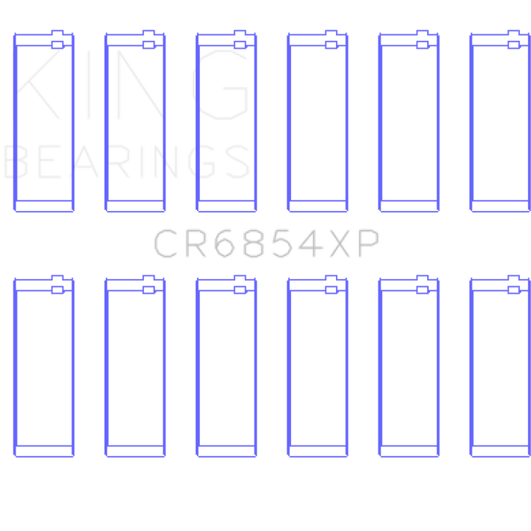King BMW 95 M3 S50830 (Size STD) Performance Rod Bearing Set