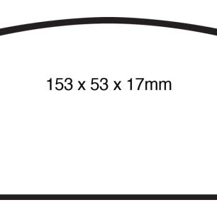 EBC 08-10 Pontiac G8 3.6 Redstuff Front Brake Pads-Brake Pads - Performance-EBC-EBCDP31833C-SMINKpower Performance Parts