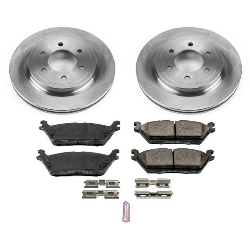 Power Stop 2018 Ford Expedition Rear Autospecialty Brake Kit - SMINKpower Performance Parts PSBKOE8030 PowerStop