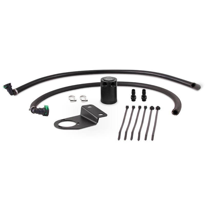 Mishimoto 19+ Ford Ranger Baffled Oil Catch Can Kit - Black-Oil Catch Cans-Mishimoto-MISMMBCC-RGR-19PBE-SMINKpower Performance Parts