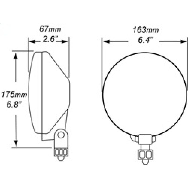 Hella 500 Series 12V/55W Halogen Driving Lamp Kit-Fog Lights-Hella-HELLA005750952-SMINKpower Performance Parts