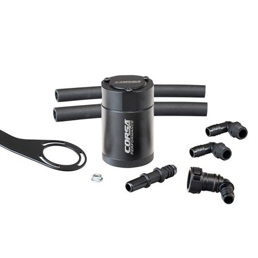 Corsa 21-22 Ford Bronco 2.3L Catch Can - SMINKpower Performance Parts CORCC0018 CORSA Performance