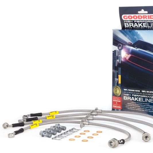 Goodridge 14-16 Acura MDX SS Brake Line Kit - SMINKpower Performance Parts GRI20109 Goodridge