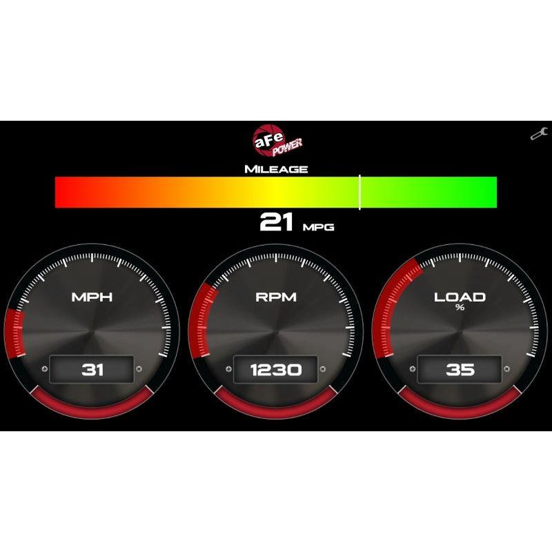 aFe AGD Advanced Gauge Display Digital 5.5in Monitor 08-18 Dodge/RAM/Ford/GM Diesel Trucks - SMINKpower Performance Parts AFE77-91001 aFe