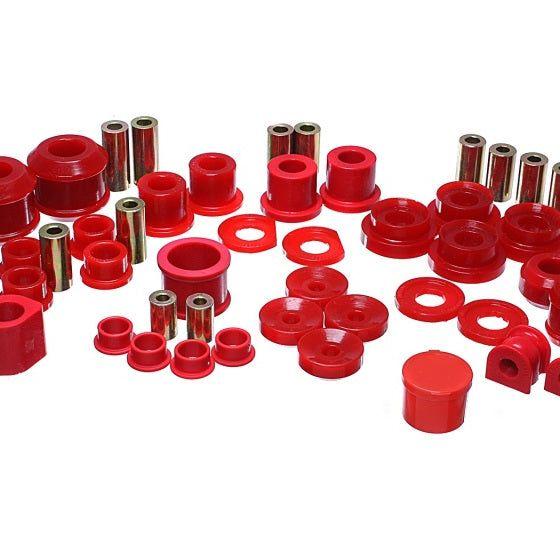 Energy Suspension 06-11 Honda Civic Si Red Master Bushing Set-Bushing Kits-Energy Suspension-ENG16.18114R-SMINKpower Performance Parts