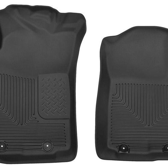 Husky Liners 05-11 Toyota Tacoma Pickup(Crew / Ext / Std Cab) X-Act Contour Black Front Floor Liners-Floor Mats - Rubber-Husky Liners-HSL53721-SMINKpower Performance Parts