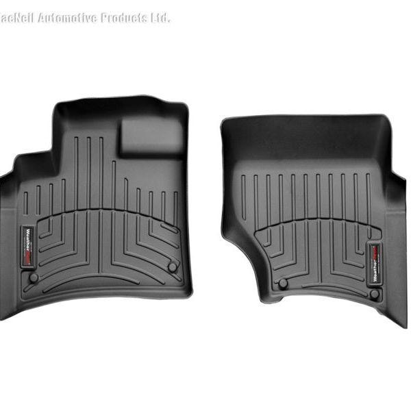 WeatherTech 07+ Audi Q7 Front FloorLiner - Black - SMINKpower Performance Parts WET441511 WeatherTech