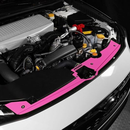 Perrin 22-23 Subaru WRX Radiator Shroud - Hyper Pink - SMINKpower Performance Parts PERPSP-ENG-513HP Perrin Performance