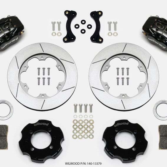 Wilwood Forged Dynalite Front Hat Kit 11.00in GT Rotor 95-05 Miata - SMINKpower Performance Parts WIL140-13379 Wilwood