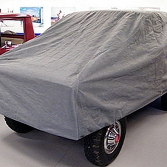 Rampage 1966-1977 Ford Bronco Car Cover - Grey-Car Covers-Rampage-RAM1703-SMINKpower Performance Parts