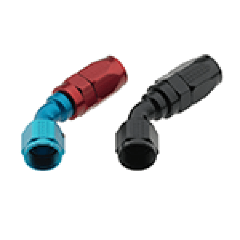 Fragola -16AN x 45 Degree Pro-Flow Hose End - Black - SMINKpower Performance Parts FRA224516-BL Fragola