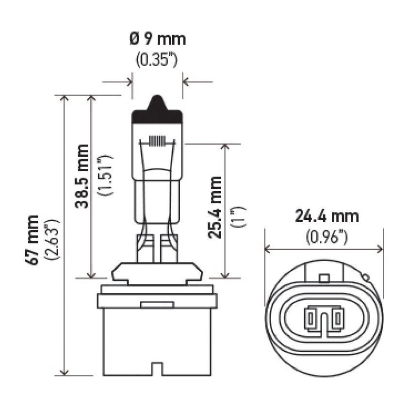 Hella Bulb 893 12V 375W Xen Wht Xb (2) - SMINKpower Performance Parts HELLAH71071232 Hella