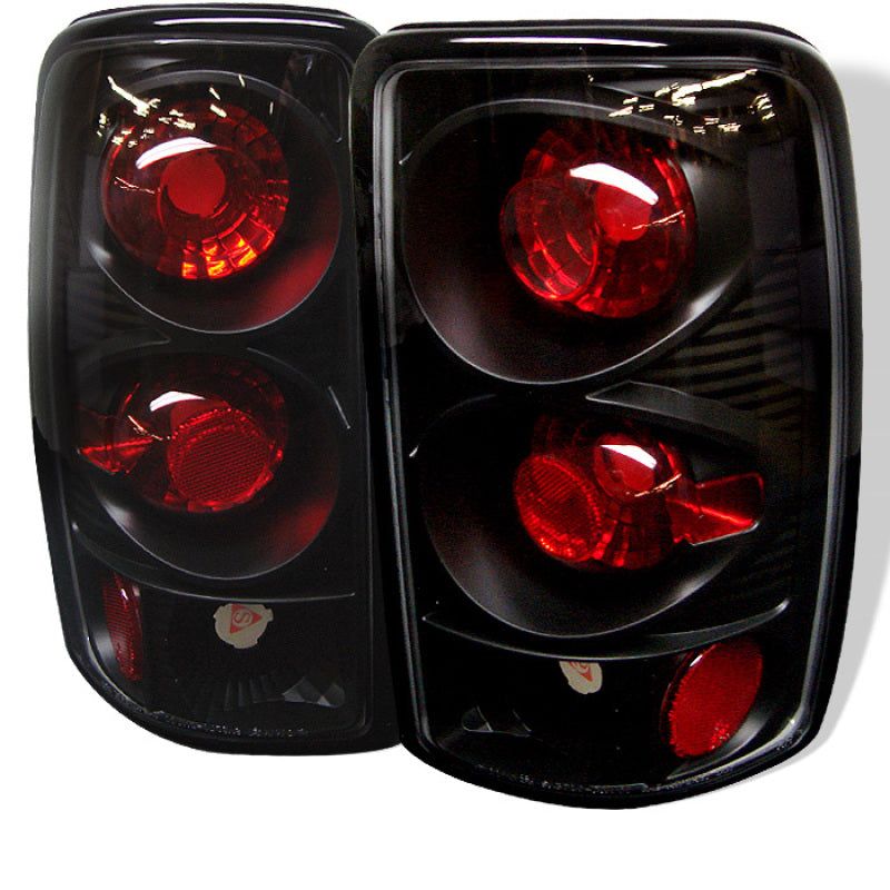 Spyder Chevy Suburban/Tahoe 1500/2500 00-06 Euro Style Tail Lights Black ALT-YD-CD00-BK-Tail Lights-SPYDER-SPY5001498-SMINKpower Performance Parts