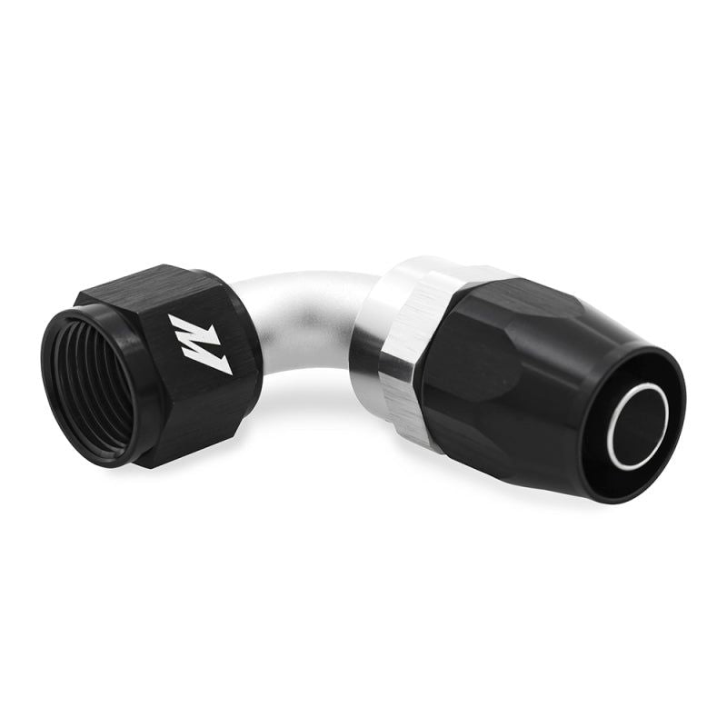 Aluminum -6AN 90 Degree Fitting - Black - SMINKpower Performance Parts MISMMFT-SW-06-90 Mishimoto