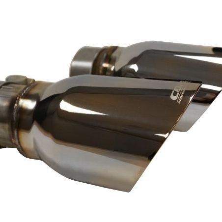 Corsa 15-17 Dodge Charger R/T w/ Pursuit Valance 2.5in Inlet / 4in Outlet Polished Tip Kit-Tips-CORSA Performance-COR14977-SMINKpower Performance Parts